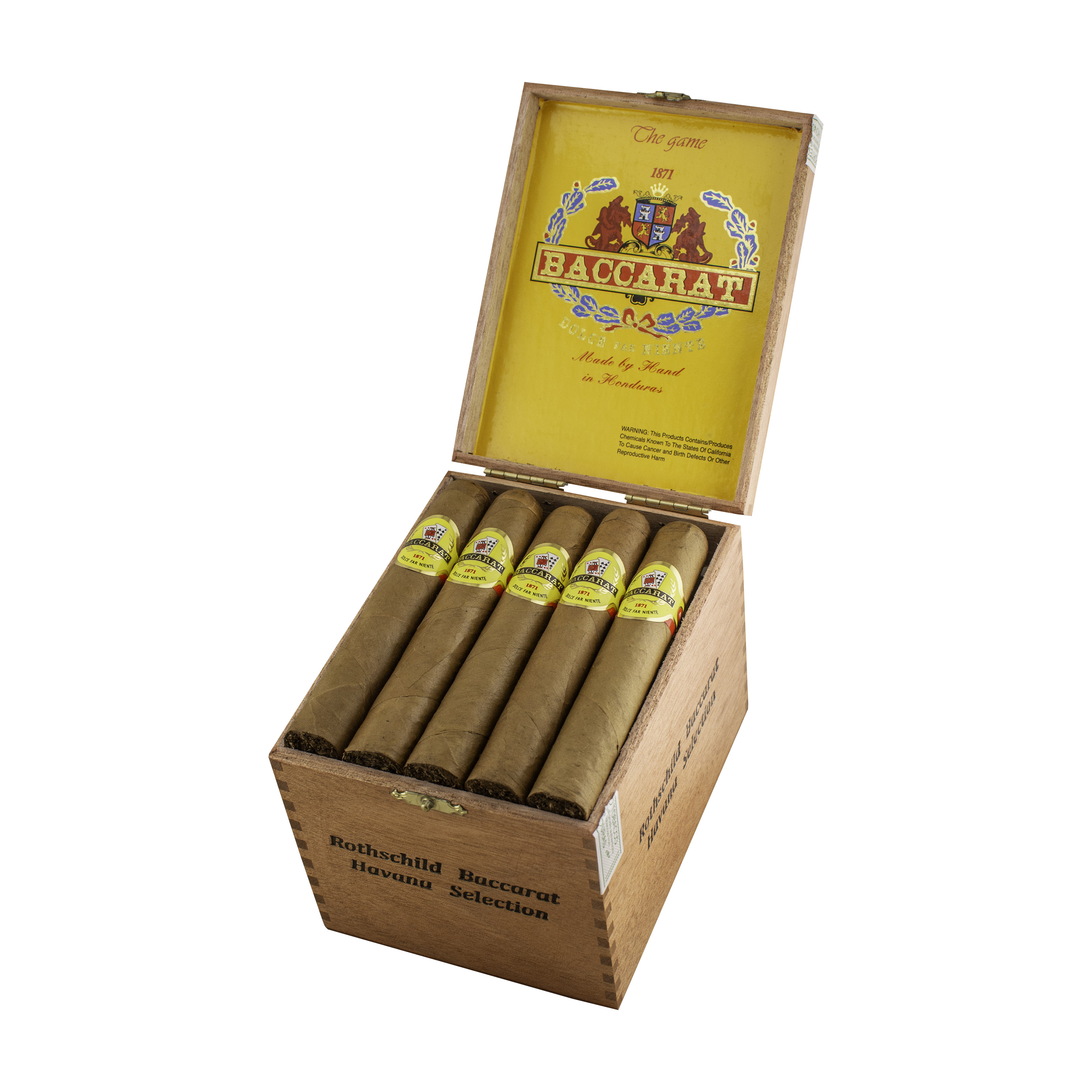 Baccarat Havana Selection Rothschild Cigar - Box